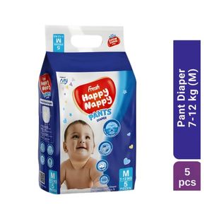 Fresh Happy Nappy Pant Diaper M (7-12kg) 5pcs